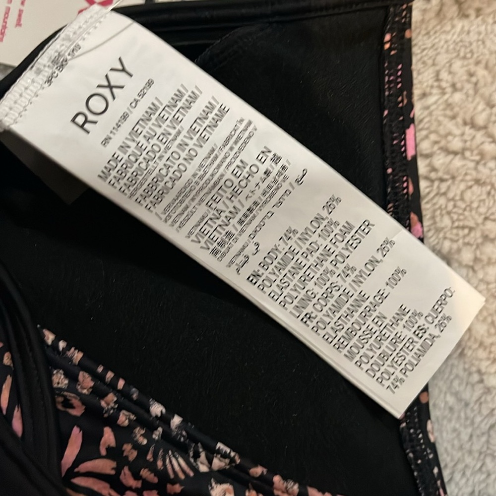 NWT two piece Roxy swimsuit M - Picture 7 of 8